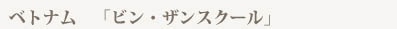 ベトナム　「ビン・ザンスクール」